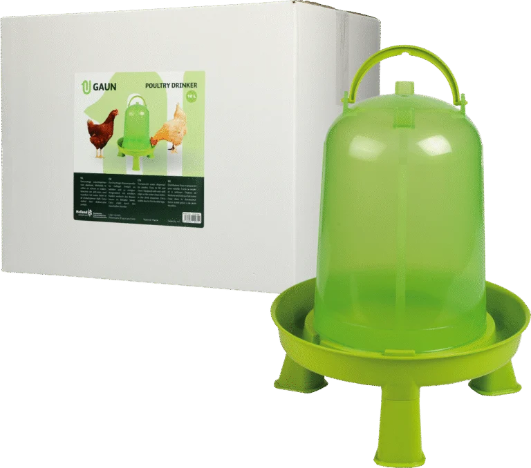 Abbeveratoio per pollame con piedini, verde lime 10 l – Gaun