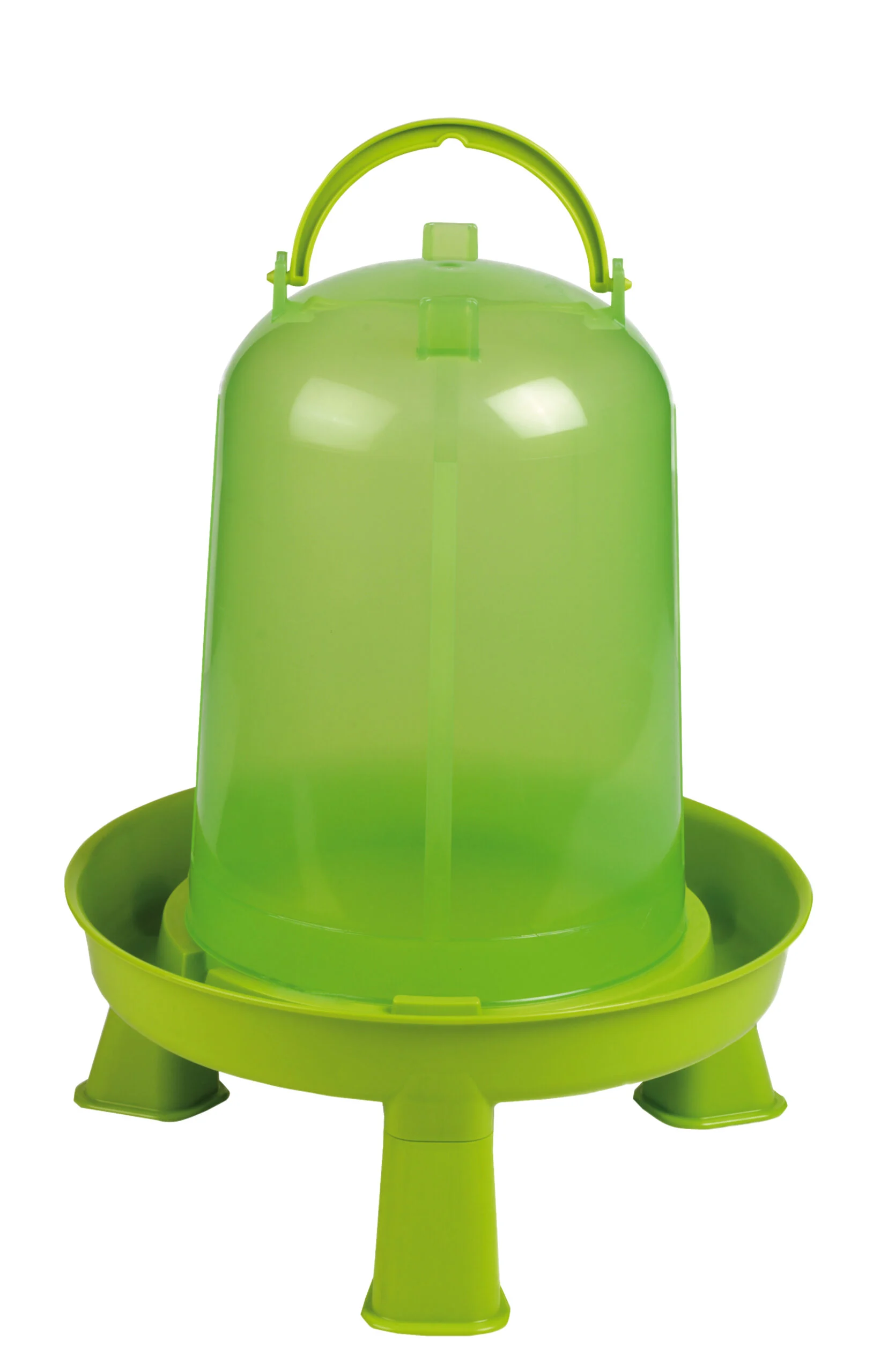 Abbeveratoio per pollame con piedini, verde lime 10 l – Gaun - immagine 2