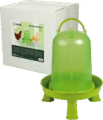 Abbeveratoio per pollame con piedini, verde lime 5 l – Gaun