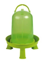Abbeveratoio per pollame con piedini, verde lime 5 l – Gaun - immagine 2
