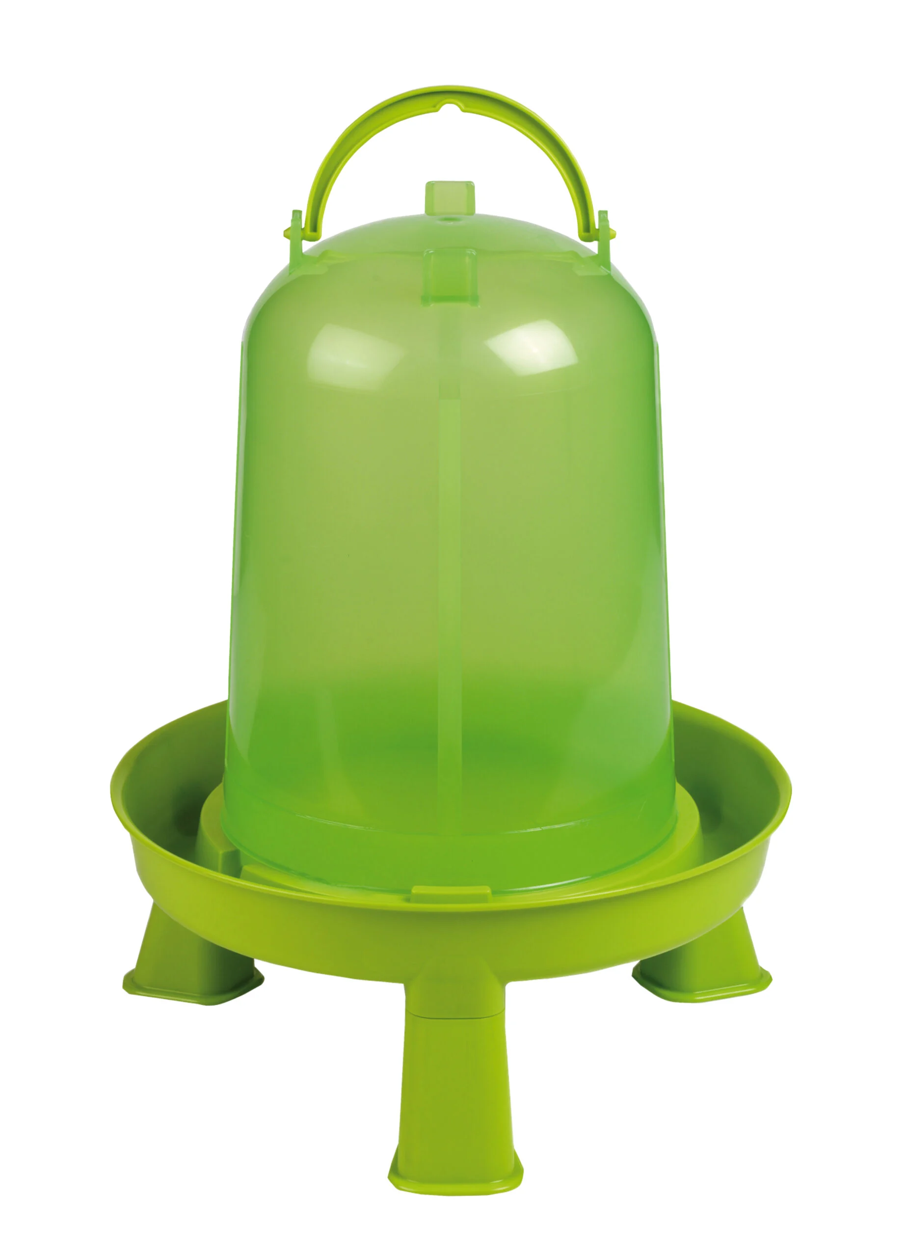 Abbeveratoio per pollame con piedini, verde lime 5 l – Gaun - immagine 2