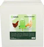 Abbeveratoio per pollame con piedini, verde lime 5 l – Gaun - immagine 4
