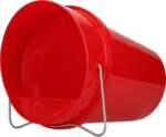 Secchio abbeveratoio per polli in plastica 6 l rosso – Gaun - immagine 3