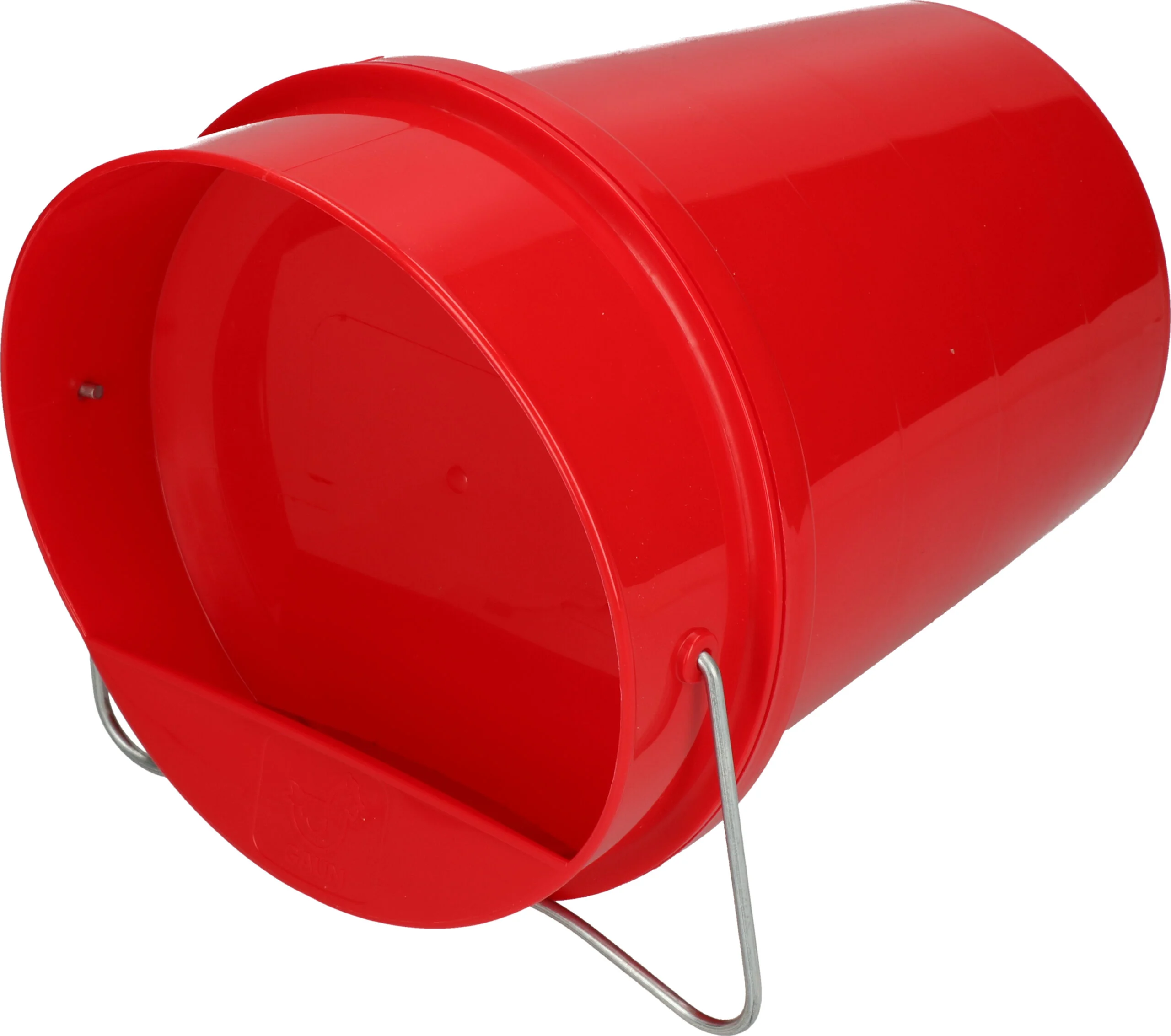 Secchio abbeveratoio per polli in plastica 6 l rosso – Gaun - immagine 4
