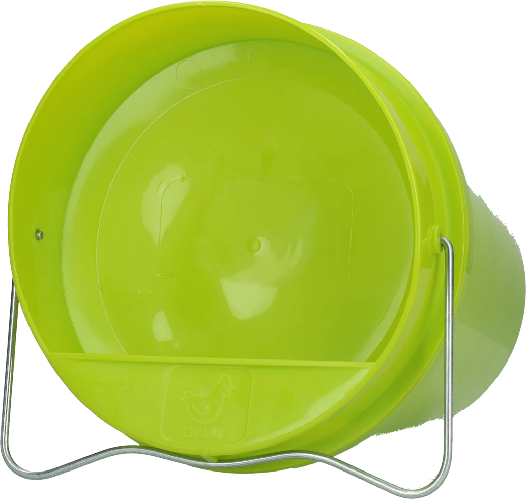 Secchio abbeveratoio in plastica per polli 6 l verde lime – Gaun - immagine 2
