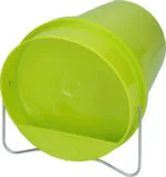 Secchio abbeveratoio in plastica per polli 6 l verde lime – Gaun
