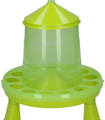 Torre mangiatoia per pollame con piedini, verde lime, 2 kg – Gaun