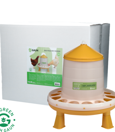 Torretta mangiatoia per pollame con zampe, verde lime, 8 kg – Gaun Bio Green Lemon
