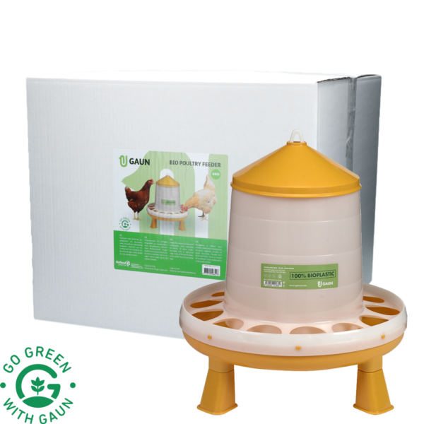 Torretta mangiatoia per pollame con zampe, verde lime, 8 kg – Gaun Bio Green Lemon