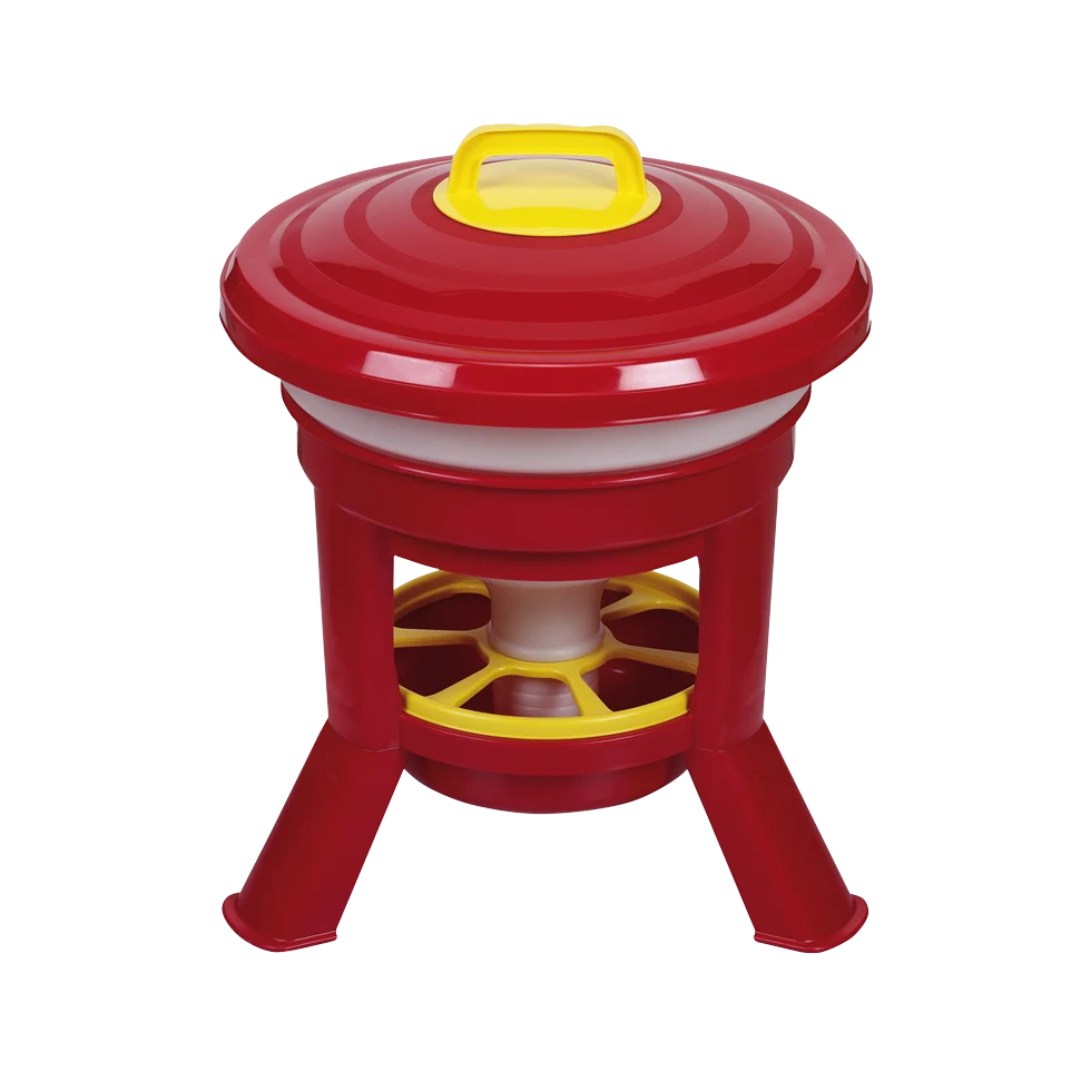 Torre mangiatoia con piedini e coperchio richiudibile, 20 l – Gaun Imperial - immagine 1