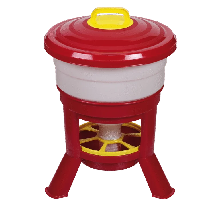 Mangiatoia a torre con piedini e coperchio richiudibile, 30 l – Gaun Imperial