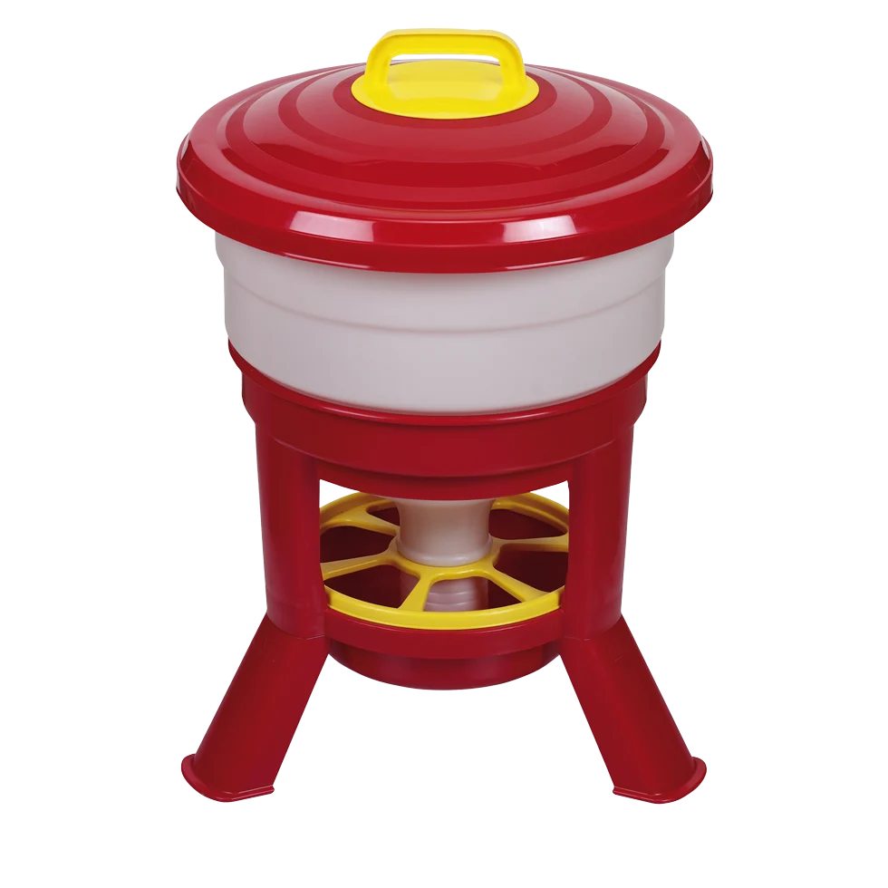 Mangiatoia a torre con piedini e coperchio richiudibile, 30 l – Gaun Imperial - immagine 1