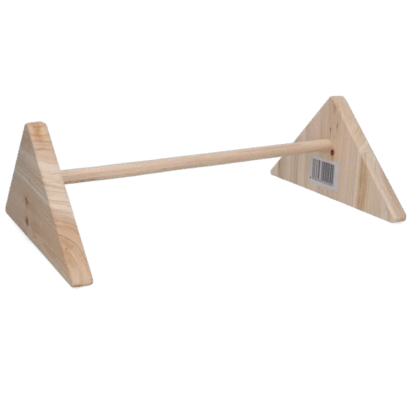 Posatoio per pulcini con un’asta in legno – Gaun
