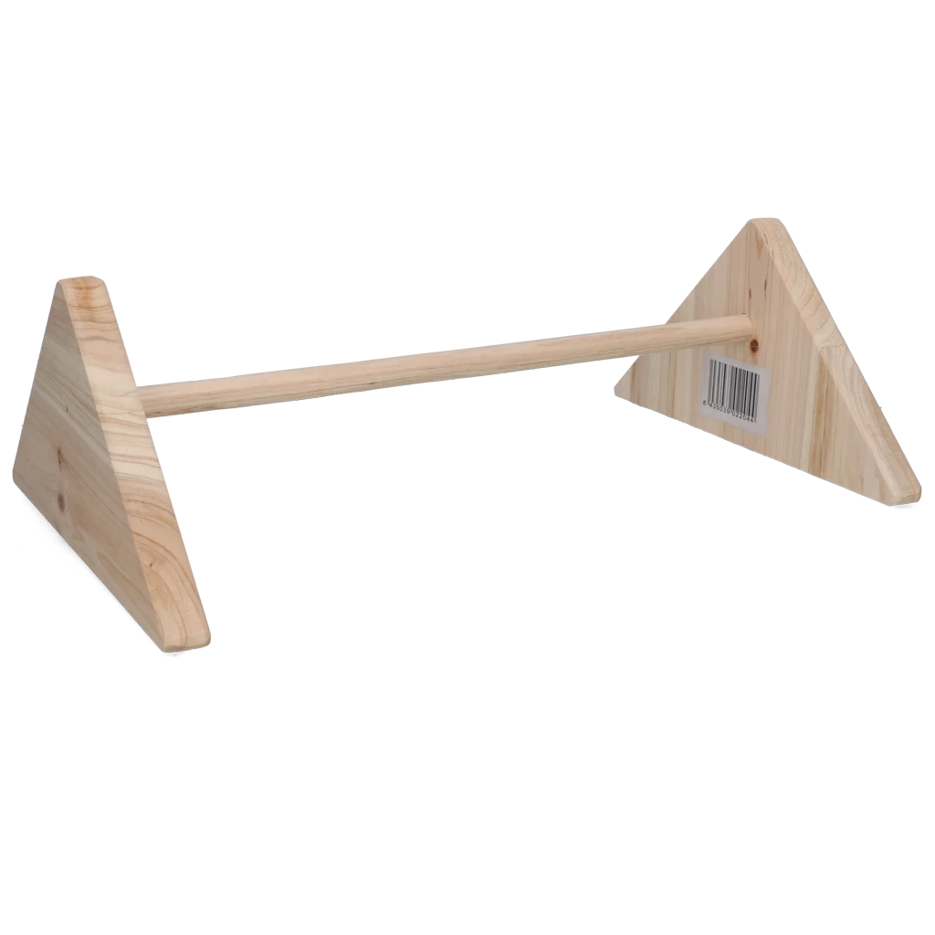 GAUN11385.png Posatoio per pulcini con un’asta in legno – Gaun - immagine 1