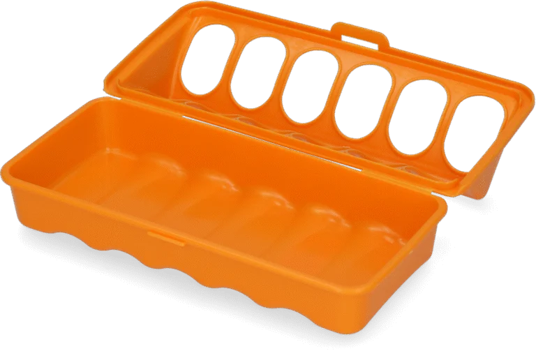 Mangiatoia per pollame Gaun con 12 scomparti, 20 cm