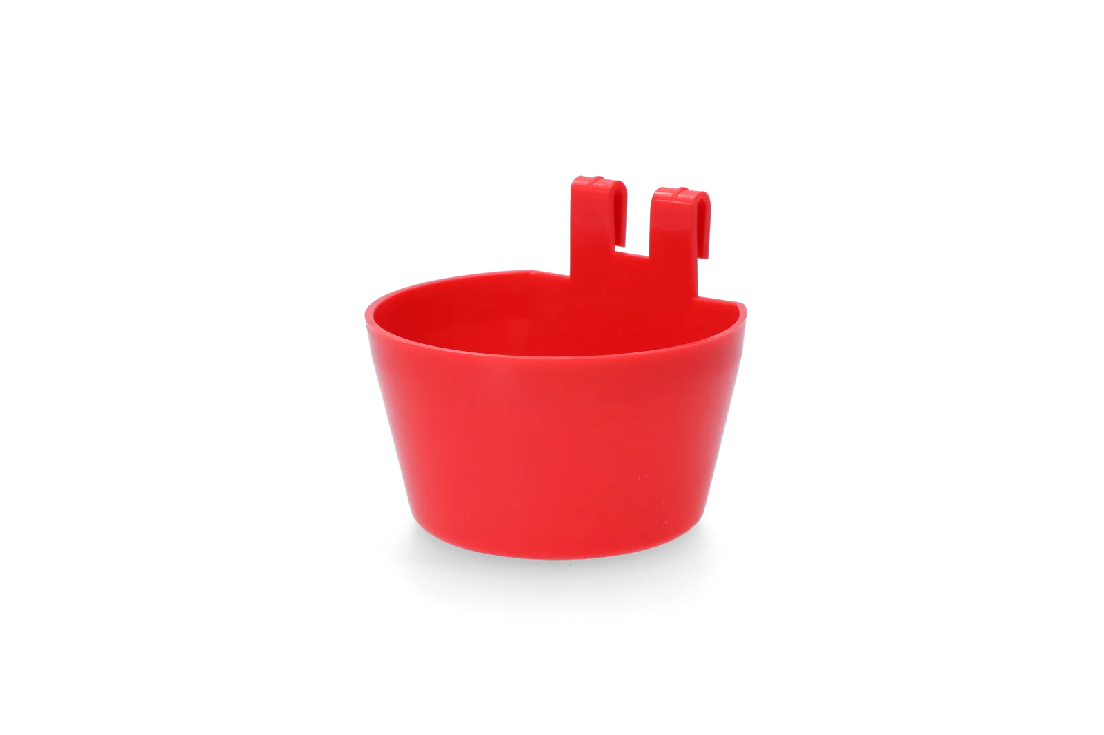 Mangiatoia per pollame in plastica con 2 ganci – Gaun - immagine 1