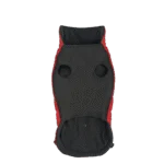 Giacca per cani con fodera in peluche e parte esterna idrorepellente, taglia XS, rossa e nera – Goo-eez Mock Neck Signature Wrap Jacket - immagine 4