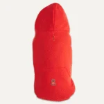 Felpa in pile per cani con fodera in peluche, taglia L, rossa e nera – Goo-eez Kangaroo Fleece Hoodie - immagine 6