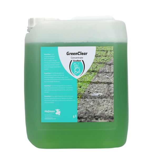 Detergente per esterni con enzimi, concentrato 5 l – Excellent Green Clear