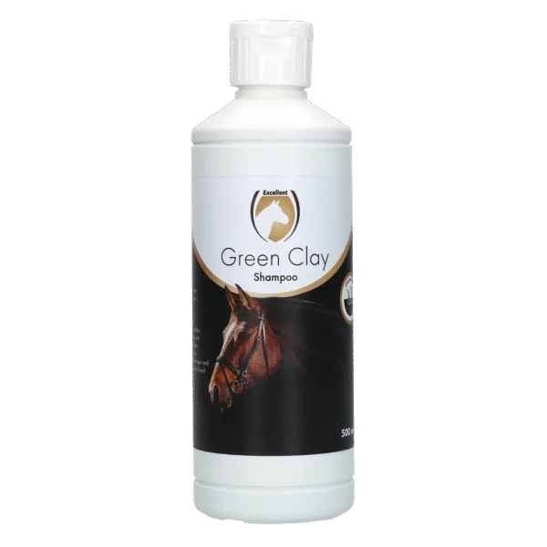 Shampoo per cavalli con argilla verde, 500 ml – Excellent Horse Green Clay Shampoo
