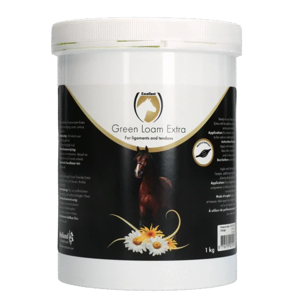 Argilla verde con erbe, 1 kg – Excellent Horse Green Loam Extra