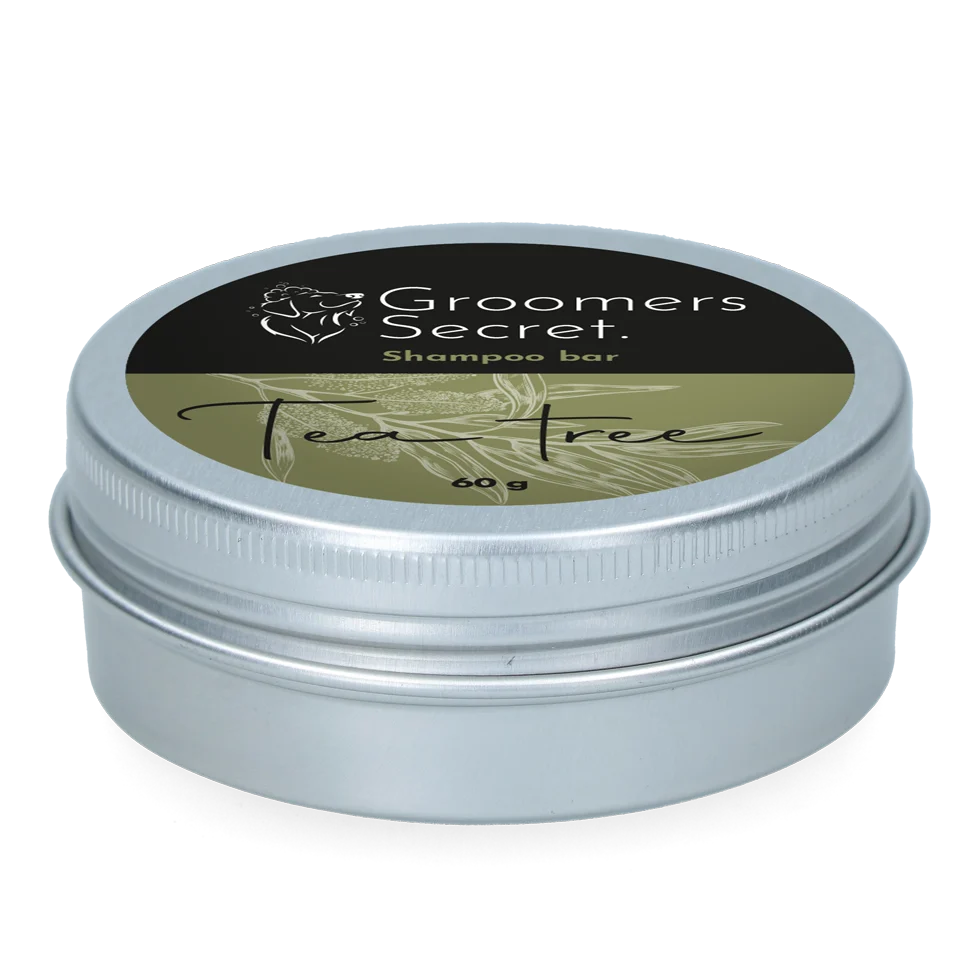 Shampoo solido con balsamo e profumazione Tea Tree, 60 g – Groomers Secret Shampoo Bar Tea Tree - immagine 2