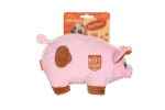 Peluche per cani con grande squeaker – Growl Trofflers Oinkers il Maialino