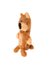 Peluche per cani Castoro con tappetino sonoro e squeaker – Growl Belly Boomerz Benny il Castoro - immagine 3