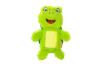 Peluche per cani a forma di tartaruga con tappetino sonoro e squeak – Growl Belly Boomerz Tina la Tartaruga - immagine 2
