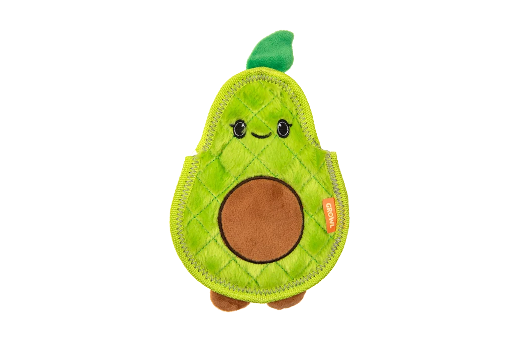 Giocattolo per cani con tre squeak – Growl Flip Floppz Ava l’Avocado - immagine 2