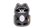 Gioco per cani con tre squeaker – Growl Flip Floppz Randy il procione - immagine 2