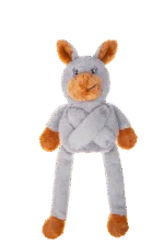 Peluche per cani con 5 squeaker – Growl Pulldozers Denny l’Asino - immagine 2