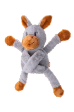 Peluche per cani con 5 squeaker – Growl Pulldozers Denny l’Asino - immagine 4