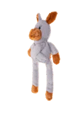 Peluche per cani con 5 squeaker – Growl Pulldozers Denny l’Asino - immagine 5