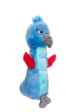 Peluche per cani con tappetino sonoro e squeaker – Growl Belly Burdz Percy il Pappagallo - immagine 3