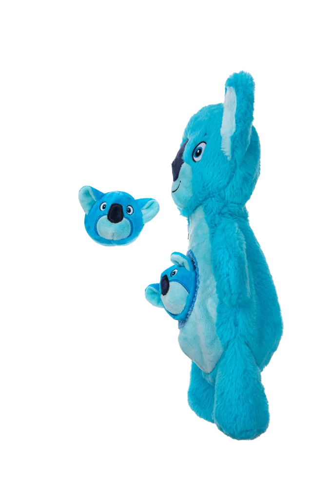 Peluche per cani con squeaker e 2 giochini nascosti – Growl Sidekicks Koala Joey - immagine 3