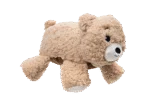 Peluche per cani in sherpa con squeaker grande – Growl Fuzzaroos Benny l'Orso - immagine 3