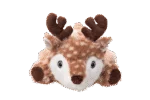 Pupazzo in peluche per cani con cuciture robuste – Growl Snugglez Daisy la cerva - immagine 2