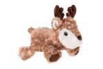 Pupazzo in peluche per cani con cuciture robuste – Growl Snugglez Daisy la cerva - immagine 3