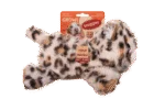 Peluche per cani con cuciture robuste – Growl Snugglez Larry il leopardo