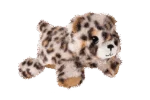 Peluche per cani con cuciture robuste – Growl Snugglez Larry il leopardo - immagine 3