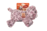Peluche per cani con cuciture robuste – Growl Snugglez Sierra il leopardo delle nevi
