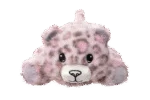 Peluche per cani con cuciture robuste – Growl Snugglez Sierra il leopardo delle nevi - immagine 2