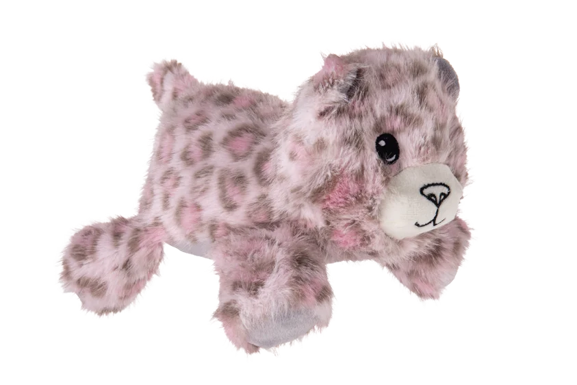 Peluche per cani con cuciture robuste – Growl Snugglez Sierra il leopardo delle nevi - immagine 3