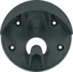 Gancio da parete per cavezze e briglie in plastica, nero, 13 cm – Vplast - immagine 3