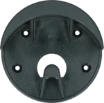 Gancio da parete per cavezze e briglie in plastica, nero, 13 cm – Vplast - immagine 6