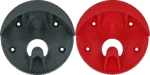 Gancio da parete per cavezze e briglie in plastica, nero, 13 cm – Vplast