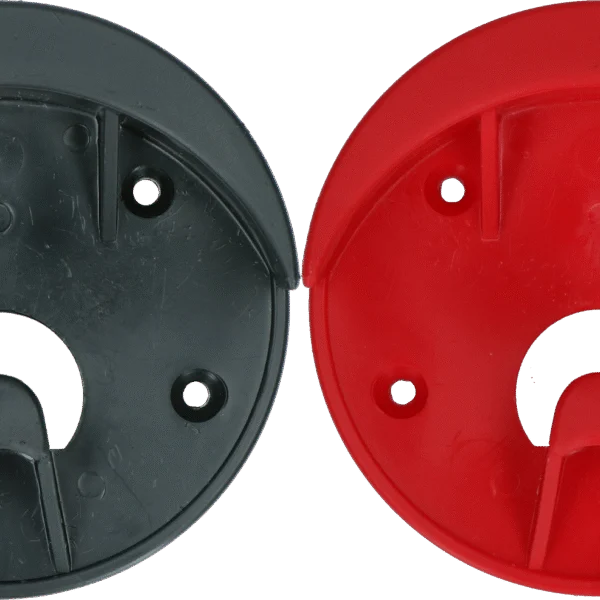 Gancio da parete per cavezze e briglie in plastica, nero, 13 cm – Vplast