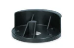 Gancio da parete per cavezze e briglie in plastica, nero, 13 cm – Vplast - immagine 5