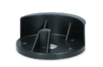 Gancio da parete per cavezze e briglie in plastica, nero, 13 cm – Vplast - immagine 4